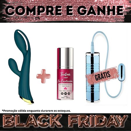 Compre Kit Vibrador Prince + Excitante Feminino La Excitación e Ganhe Cápsula Sensual Shine