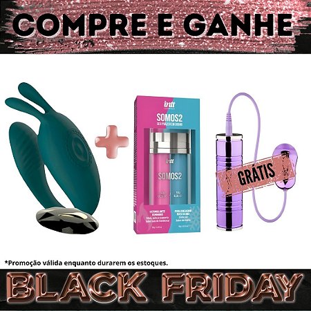 Compre Vibrador de Casal Will + Somos 2 e Ganhe Cápsula Quiver