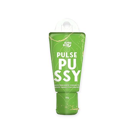 Gel Adstringente Vibratório Pulse Pussy 18g - Pepper Blend