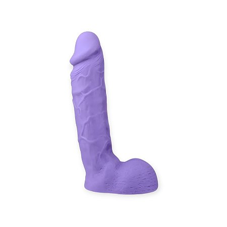 Pênis Realístico 23cm Alongado com Escroto Simpl X 9” - Nanma