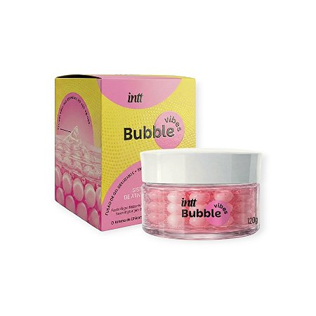 Gel 3 em 1 com Esferas de Ativação Bubble Vibes 120g - Intt