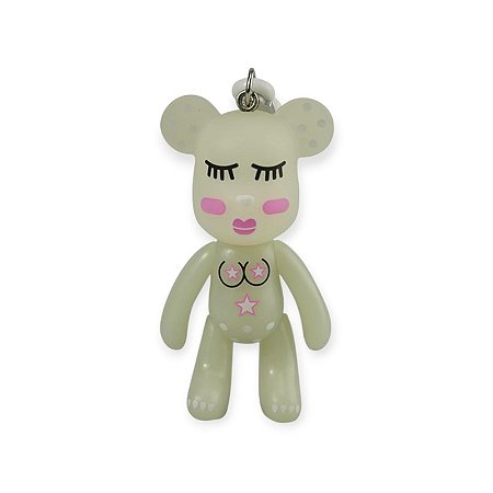 Chaveiro Urso Brilha no Escuro Night Glow - Popobe