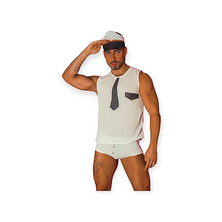 Fantasia Masculina Comandante - Garota Veneno