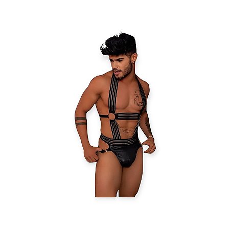 Body Harness Masculino Scorpion - Universo Feminino