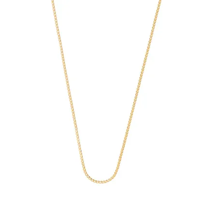 Cordão de ouro amarelo 18K - Veneziano - 50cm 3 gramas
