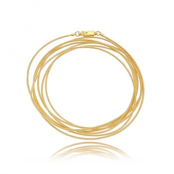 Pulseira Semijoia Corda de Violão.