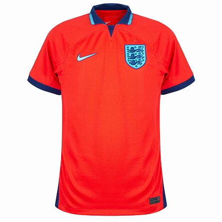 Camisa Nike Inglaterra II 2022/23 Torcedor Pro Masculina - Vermelho
