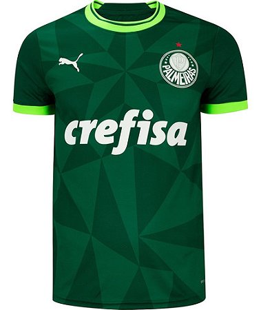 Camisa Palmeiras Puma I 23/24 Torcedor Pro - Verde