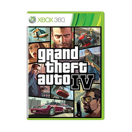 Jogo Grand Theft Auto IV - Xbox 360