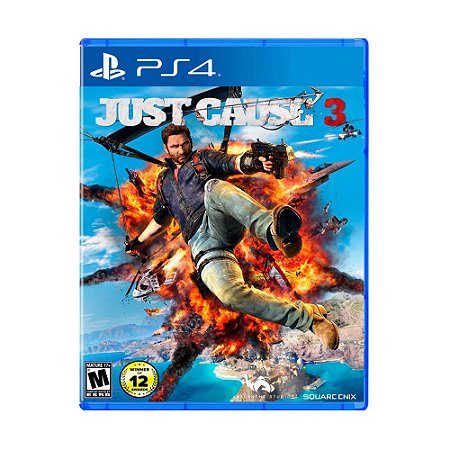 Jogo Just Cause 3 (Capa Reimpressa) - PS4