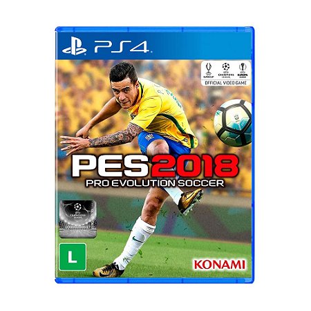 Jogo Pro Evolution Soccer 2018 (Capa Reimpressa) - PS4