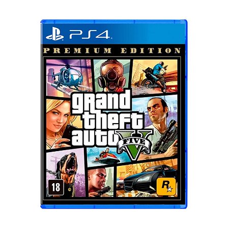 Jogo Grand Theft Auto V (Premium Edition) - PS4
