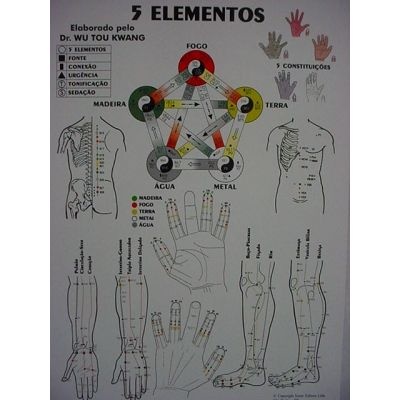 Mapa 5 Elementos (Pequeno) - NutriEvas - Especializada em Medicina  Tradicional Chinesa