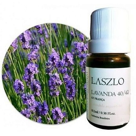 ÓLEO ESSENCIAL LAVANDA 40/42 10ml - LASZLO