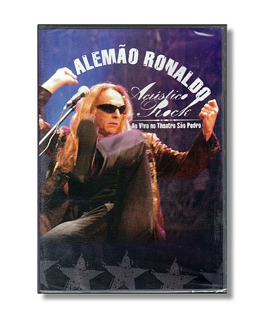 DVD Alemão Ronaldo - Acústico Rock