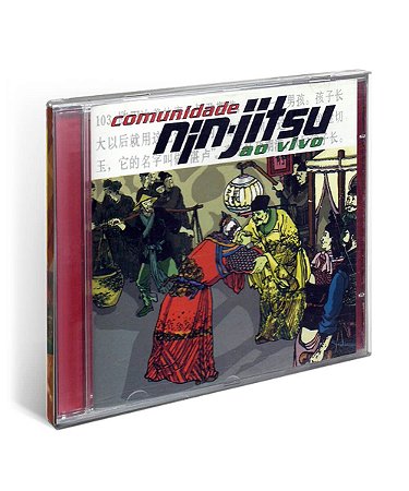 CD Comunidade Nin-Jitsu - Ao Vivo (Vermelho)