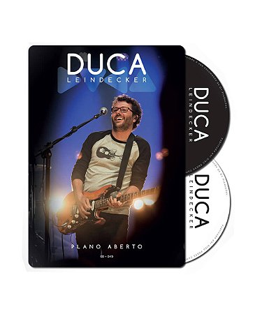 DVD + CD Duca Leindecker - Plano Aberto Ao Vivo (+ CD Brinde)