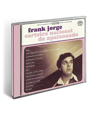 CD Frank Jorge - Carteira Nacional de Apaixonado