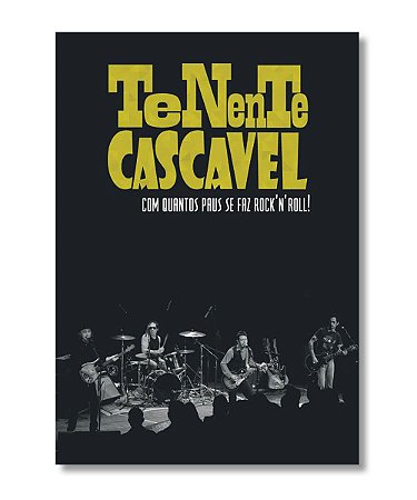 DVD Tenente Cascavel - Com Quantos Paus Se Faz Rock N Roll