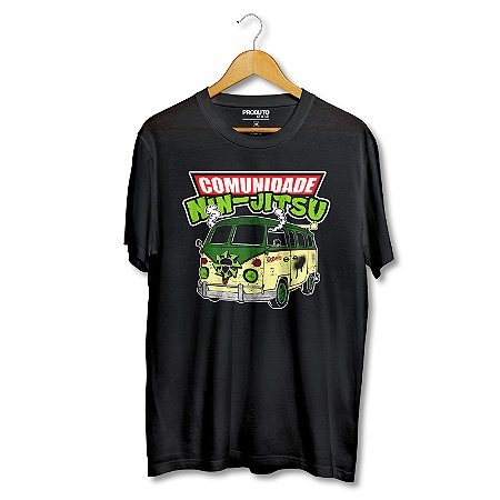Camiseta Comunidade Nin-Jitsu - Cowabunga!
