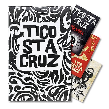 Box Livro Tico Santa Cruz - Clube da Insônia + Tesão + Pólvora