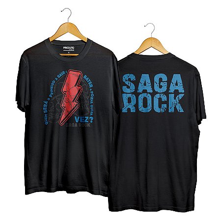 Camiseta Saga Rock - Quem Será?