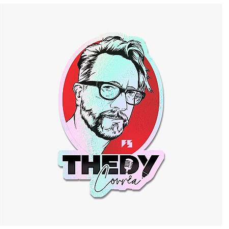 Adesivo Holográfico - Thedy Corrêa