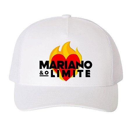 Boné Trucker Mariano & O Limite - Coração