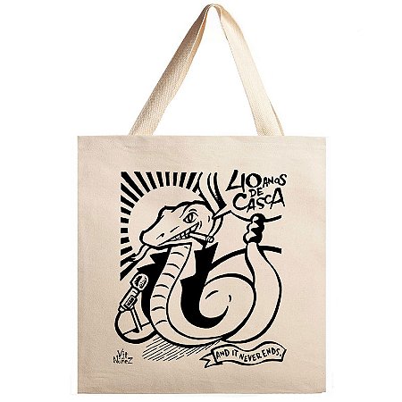 EcoBag Eternos Cascavelletes - 40 Anos de Casca
