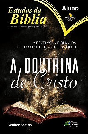 Estudo Bíblico - A Doutrina de Cristo - Aluno