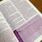 Minha história: Bíblia devocional para garotas – Lettering