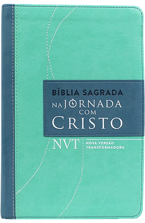 Bíblia NVT Na jornada com Cristo – Verde