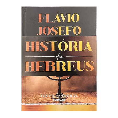 LIVRO BOX COM 3 LIVROS A HISTORIA DOS HEBREUS FLÁVIO JOSEFO - CAPA DURA