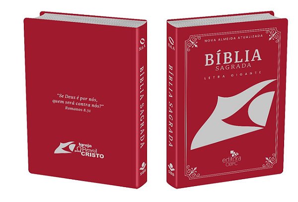 Bíblia Comemorativa OBPC - Capa Pink - Luxo - Letra Gigante
