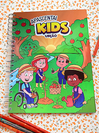 APASCENTAI KIDS UNÇÃO - 2026 CAPA DURA