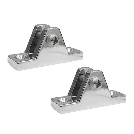 Par Base P/ Capota 3/4" Aço Inox Náutica Barco Lancha Perko