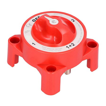 Chave Geral P/ 2 Baterias 350-600 Amp 12-24-32V Barco Lancha
