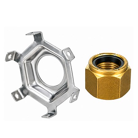 Porca Trava Hélice Para Motor Popa Mercury 90-115-150-300 HP