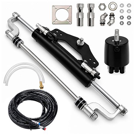 Kit Direção Hidráulica Universal Motor Popa Até 300 HP Barco