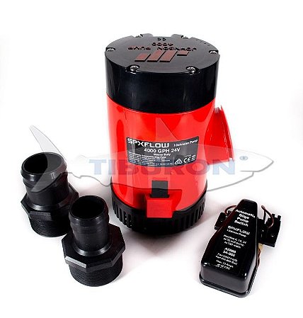 Bomba Porão Johnson  24v 4000 Gph 15140 Litros + Automático