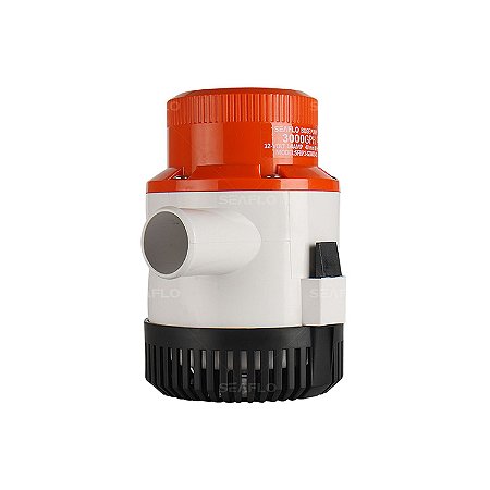 Bomba De Porão Seaflo 3000 GPH 11355 Litros Hora Lancha 12V