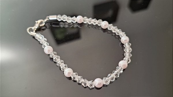 Cristal com Pérolas