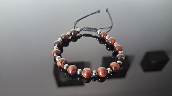 Pedra Olho de Boi com Hematitas