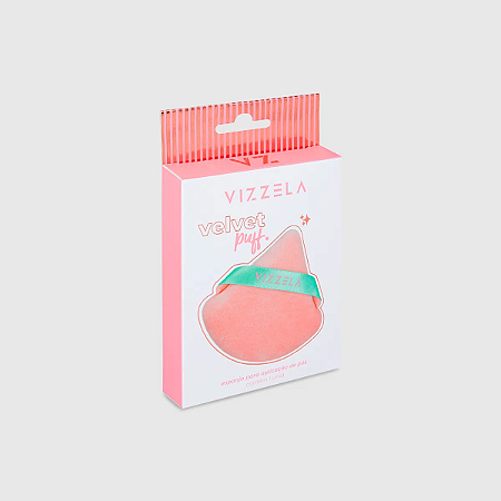 ESPONJA PARA APLICAÇÃO DE PÓS VIZZELA VELVET PUFF