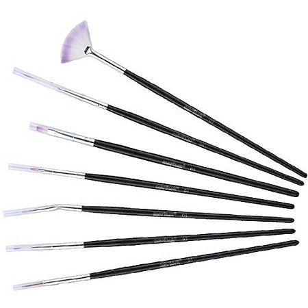 KIT C/7 PINCEL PARA UNHAS ARTÍSTICAS MACRILAN B706