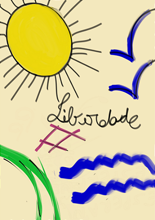 Quadrinho LIBERDADE - tamanho A4