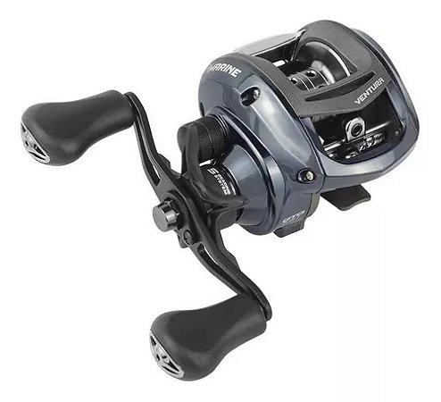 CARRETILHA NEW VENTURA VT5 LADO ESQUERDO - 5 ROLAMENTOS - DRAG: 4KG