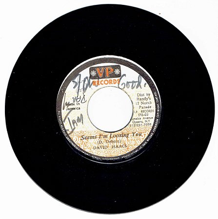 DAVID ISAACS - SEEM I'M LOOSING YOU