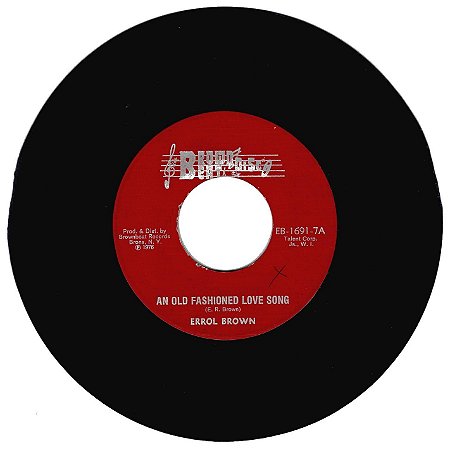 ERROL BROWN - AN OLD FASHIONED LOVE SONG