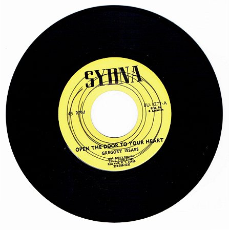GREGORY ISAACS - OPEN THE DOOR TO YOUR HEART